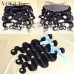 Brazilian virgin hair with lace frontal closure,Brazilian body wave with lace frontal bundles,3 bundles with 13x4 lace frontal